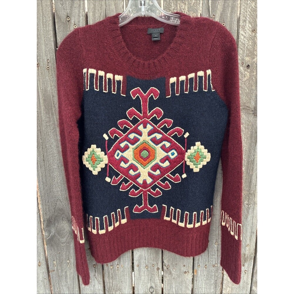 J.Crew Collection 85% Cashmere Mohair Silk Sweater Womens size S